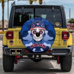 Toronto Blue Jays Spare Tire Covers Camera Hole Skull Theme Collection