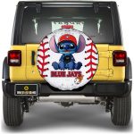 Toronto Blue Jays Spare Tire Covers Camera Hole Stitch Theme Collection