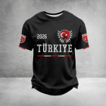 2026 World Cup Turkey Graphic Tee World Cup Fan Edition Gift For Husband - GowGowStore