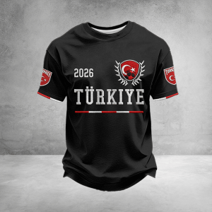 2026 World Cup Turkey Graphic Tee World Cup Fan Edition Gift For Husband - GowGowStore