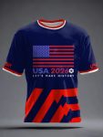 Fan Shirt USA FIFA World Cup 2026 Soccer Nation Pride Gift For Dad - GowGowStore