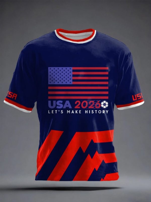 Fan Shirt USA FIFA World Cup 2026 Soccer Nation Pride Gift For Dad - GowGowStore