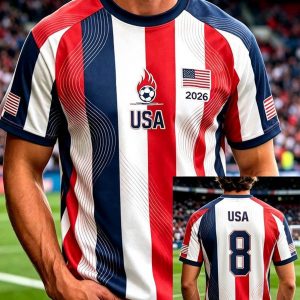 Fan Shirt USA 2026 World Cup Match Day Essential Mother's Day Present - GowGowStore