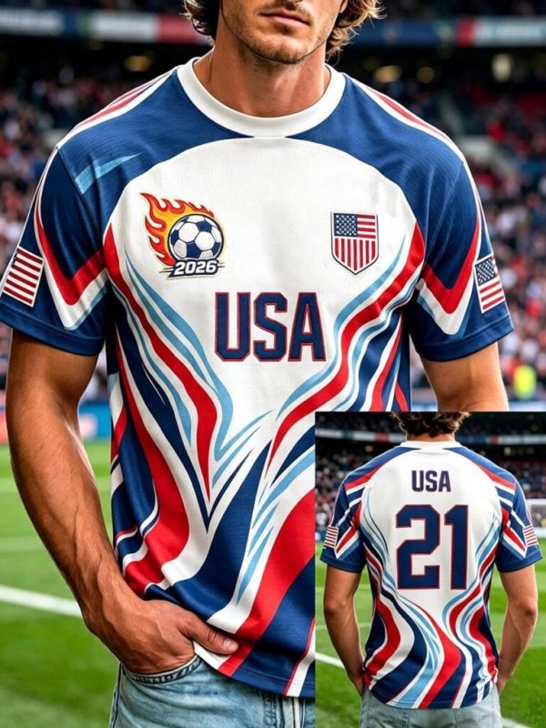 FIFA World Cup 2026 USA Soccer Shirt Soccer Pride Apparel Gift For Women - GowGowStore