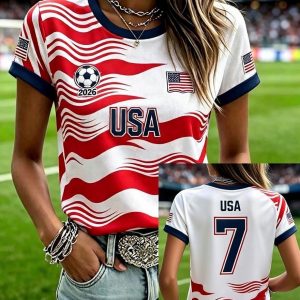 Crew Tee USA FIFA World Cup 2026 Football Fan Favorite Gift For Soccer Lovers - GowGowStore