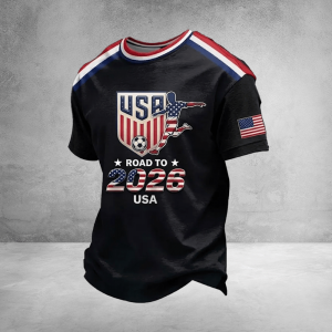USA Tee 2026 FIFA World Cup Fan Zone Apparel Gift For Friends And Family - GowGowStore