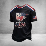 USA Tee 2026 FIFA World Cup Fan Zone Apparel Gift For Friends And Family - GowGowStore