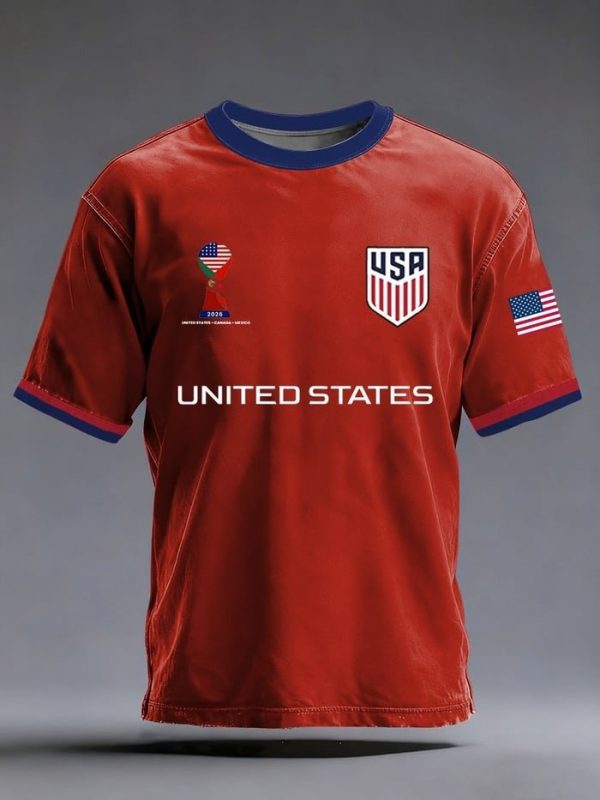 T-Shirt USA World Cup 2026 Tailgate Day Shirt Gift For Soccer Fans - GowGowStore