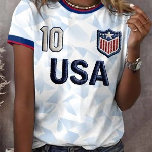 Graphic Tee USA 2026 FIFA World Cup Soccer Nation Tee Gift For Mom - GowGowStore