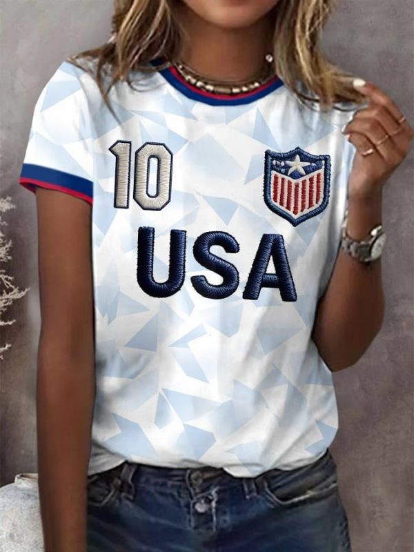 Graphic Tee USA 2026 FIFA World Cup Soccer Nation Tee Gift For Mom - GowGowStore