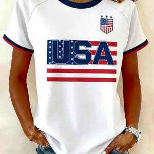 Crew Tee USA 2026 World Cup Soccer Nation Tee Gift For Soccer Fans - GowGowStore