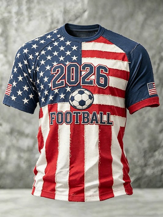 FIFA World Cup 2026 USA Crew Tee Match Day Essential Gift For Mom - GowGowStore