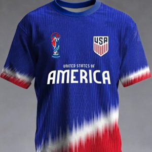 USA World Cup 2026 Graphic Tee Matchday Fan Wear Christmas Present Idea - GowGowStore