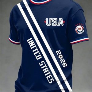 USA Tee 2026 World Cup Football Fan Favorite Gift For Men - GowGowStore