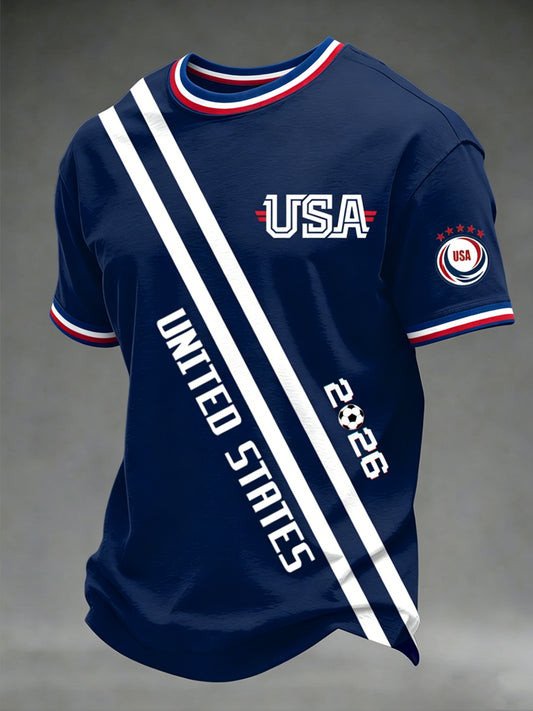 USA Tee 2026 World Cup Football Fan Favorite Gift For Men - GowGowStore