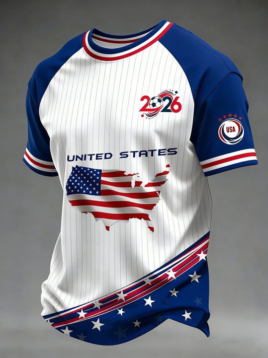 Graphic Tee USA World Cup 2026 Game Day Fan Apparel Gift For Wife - GowGowStore
