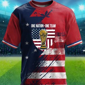 FIFA World Cup 2026 USA Performance Tee Soccer Nation Tee Fan Appreciation Gift - GowGowStore