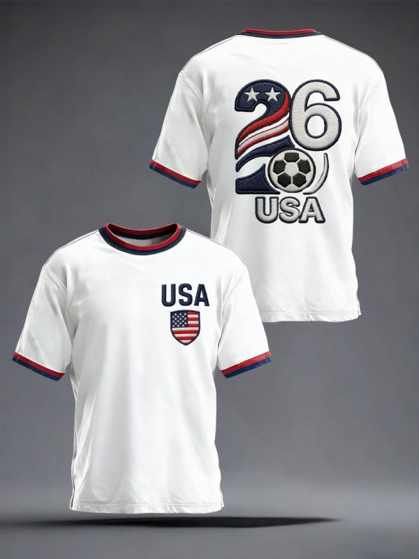 USA 2026 World Cup T-Shirt World Cup Fan Collection Gift For Husband - GowGowStore
