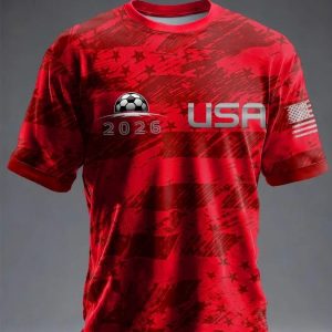 USA World Cup 2026 Crew Tee Soccer Squad Gear Gift For Husband - GowGowStore