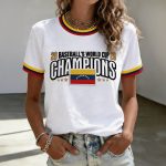 2026 WBC Venezuela Graphic Tee Match Day Essential Holiday Gift Idea - GowGowStore