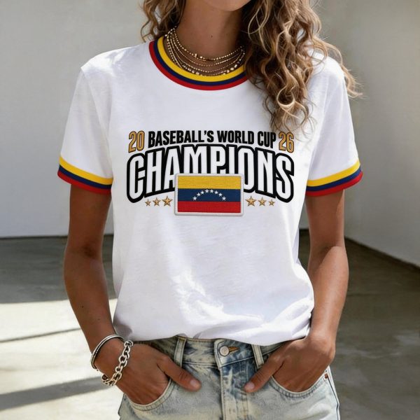 2026 WBC Venezuela Graphic Tee Match Day Essential Holiday Gift Idea - GowGowStore