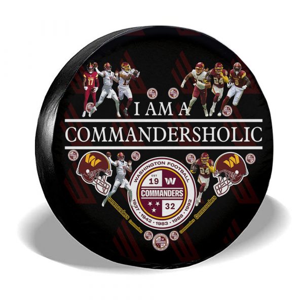 Washington Commanders Spare Tire Cover Custom For Holic Fans