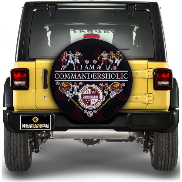 Washington Commanders Spare Tire Cover Custom For Holic Fans