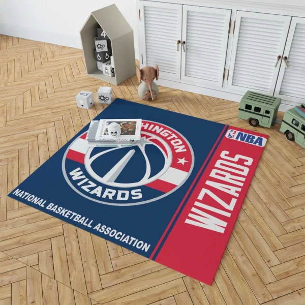 Washington Wizards NBA Basketball Floor Rug