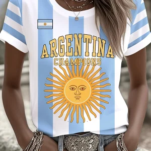 FIFA World Cup 2026 Argentina T-Shirt Tailgate Day Shirt Surprise Gift For Fans - GowGowStore