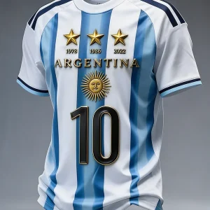Performance Tee Argentina 2026 World Cup Soccer Pride Apparel Birthday Gift For Her - GowGowStore
