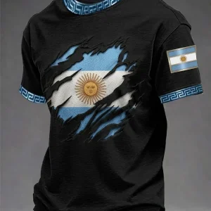 Fan Shirt Argentina 2026 World Cup Team Spirit Shirt Surprise Gift For Fans - GowGowStore