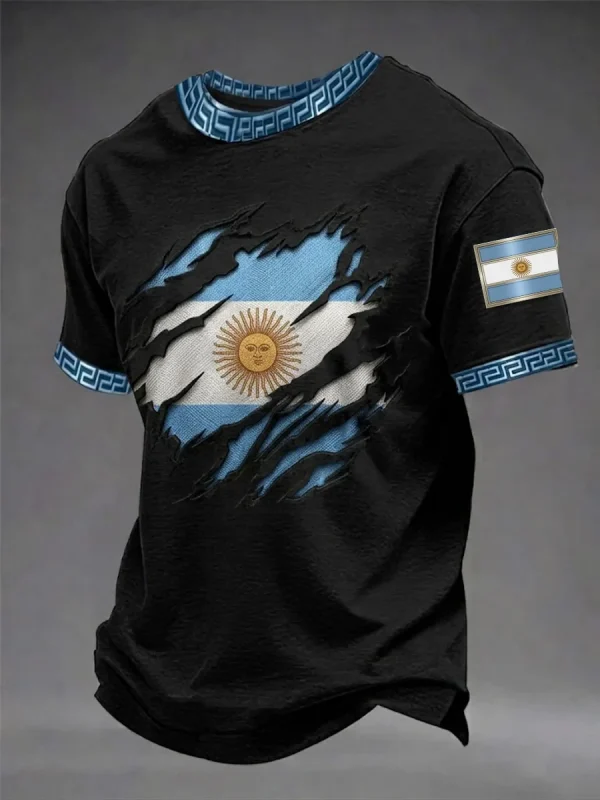 Fan Shirt Argentina 2026 World Cup Team Spirit Shirt Surprise Gift For Fans - GowGowStore