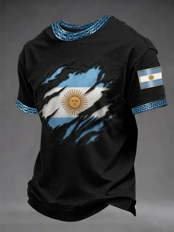 Fan Shirt Argentina 2026 World Cup Team Spirit Shirt Surprise Gift For Fans - GowGowStore
