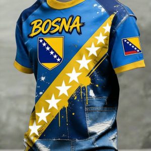 Bosnia and Herzegovina Tee World Cup 2026 Match Day Essential Mother's Day Present - GowGowStore