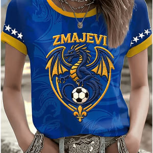 2026 FIFA World Cup Bosnia and Herzegovina Soccer Shirt Soccer Nation Pride Father's Day Present - GowGowStore