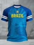 Brazil Graphic Tee FIFA World Cup 2026 World Cup Spirit Wear Gift For Friends And Family - GowGowStore