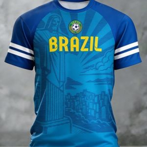 Brazil Graphic Tee FIFA World Cup 2026 World Cup Spirit Wear Gift For Friends And Family - GowGowStore