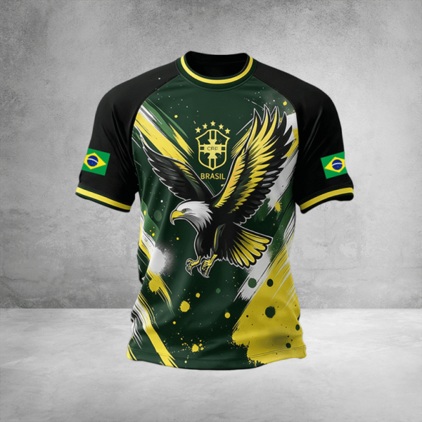 Brazil Tee 2026 FIFA World Cup Football Fan Favorite Gift For Men - GowGowStore
