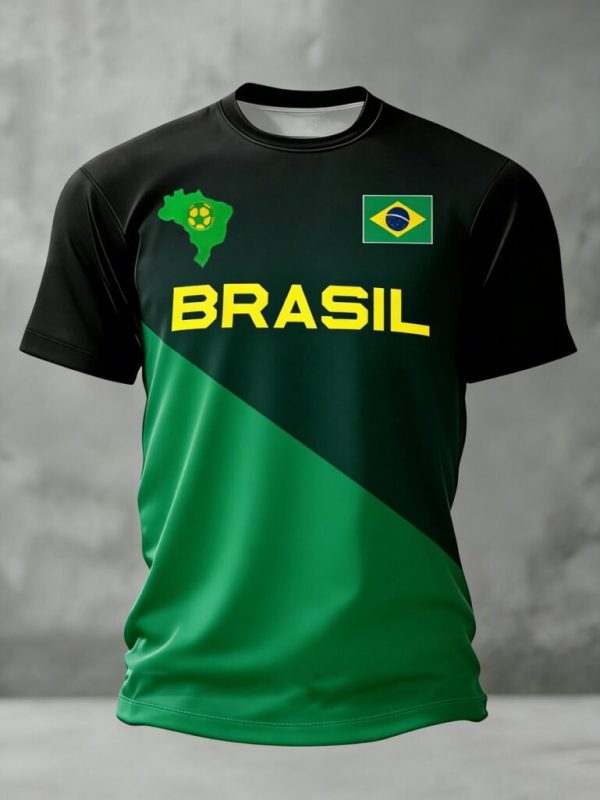 Brazil Soccer Shirt FIFA World Cup 2026 Soccer Pride Apparel Gift For Dad - GowGowStore