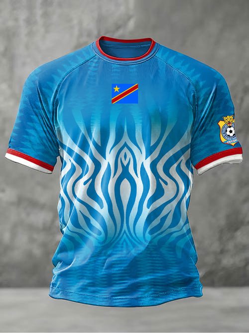 Congo Crew Tee 2026 FIFA World Cup Football Fan Favorite Gift For Men - GowGowStore