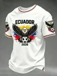 Ecuador Crew Tee FIFA World Cup 2026 Soccer Nation Pride Gift For Wife - GowGowStore