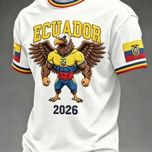 Ecuador 2026 World Cup T-Shirt World Cup Fan Edition Birthday Gift For Her - GowGowStore