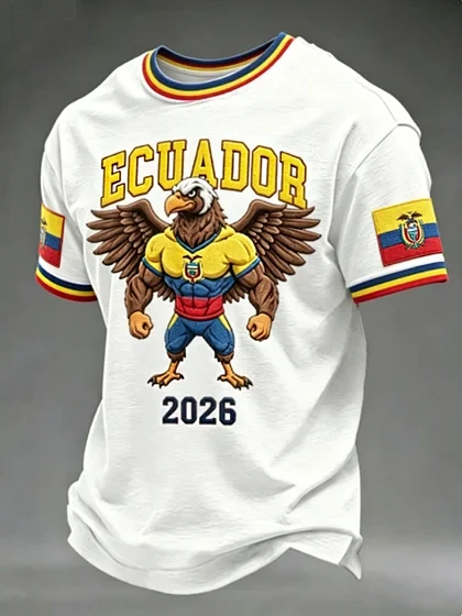 Ecuador 2026 World Cup T-Shirt World Cup Fan Edition Birthday Gift For Her - GowGowStore