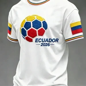 Ecuador 2026 FIFA World Cup Tee World Cup Spirit Wear Surprise Gift For Fans - GowGowStore