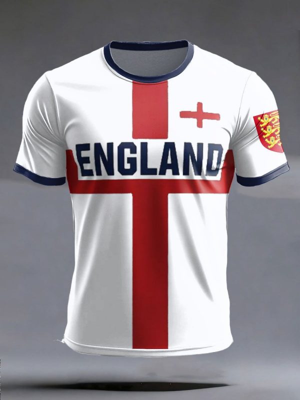 2026 FIFA World Cup England Performance Tee Soccer Supporters Tee Christmas Present Idea - GowGowStore