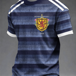 World Cup 2026 Scotland Graphic Tee World Cup Fan Edition Gift For Husband - GowGowStore