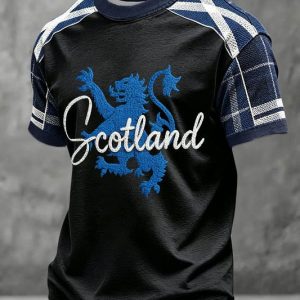 Scotland 2026 World Cup Fan Shirt Soccer Squad Gear Gift For The Whole Family - GowGowStore