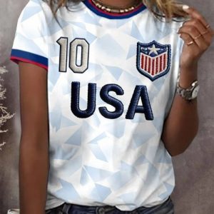 USA 2026 World Cup Crew Tee Match Day Essential Christmas Present Idea - GowGowStore