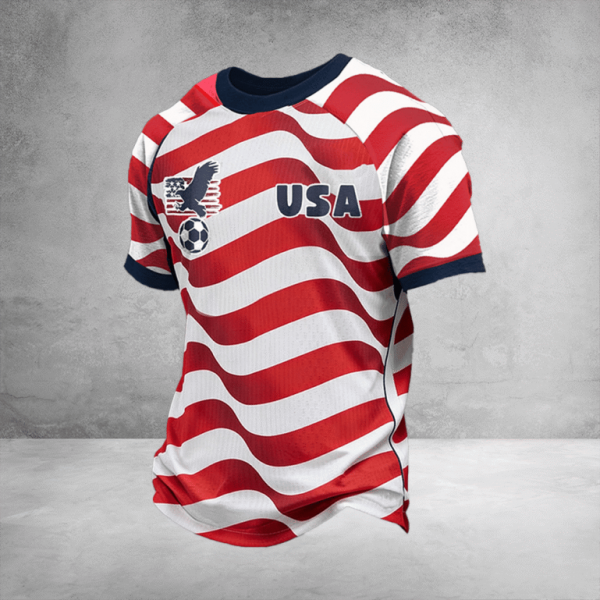 USA Crew Tee 2026 FIFA World Cup Fan Zone Apparel Surprise Gift For Fans - GowGowStore