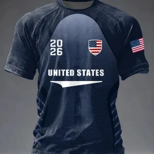 USA Crew Tee 2026 World Cup Team Spirit Shirt Holiday Gift Idea - GowGowStore